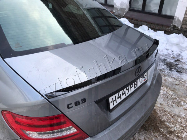 Mercedes W204 (07-15) Лип спойлер AMG Design