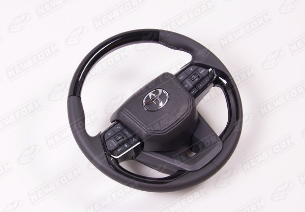 Toyota Land Cruiser LC 200 (2 рестайлинг) 2015 - н.в. Руль GR черный