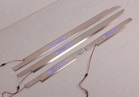 Mercedes-Benz G-Klasse W463 1990 - 2018 Накладки на пороги хром с подсветкой AMG