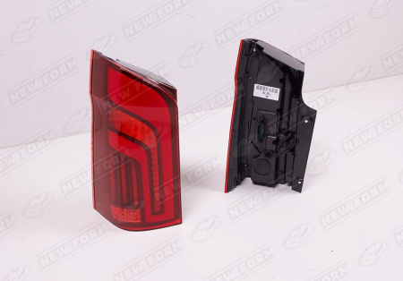 Mercedes-Benz Vito W447 рестайлинг 2019 - н.в. Фонари красно-черные