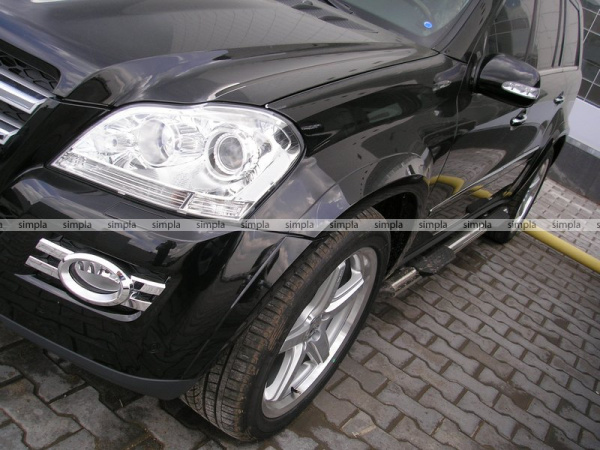 Mercedes GL-Class Х164 (09-12) Расширители арок AMG рестайл (комплект, 8 частей)