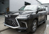 Lexus LX 570 (2 рестайлинг) 2015 - н.в.  Обвес TRD Superior полный комплект черный перламутр