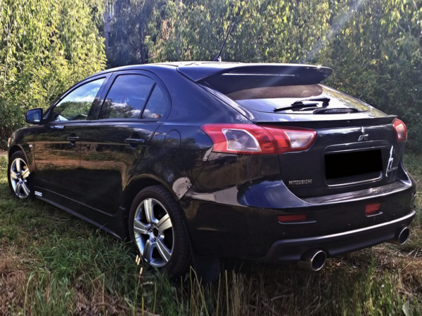 Mitsubishi Lancer 10 хэтчбек (07 – 16) лип Спойлер X 5D Hatchback