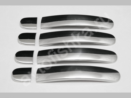 Volkswagen Tiguan (2008-) накладки на ручки дверей из нержавеющей стали, 4 шт.