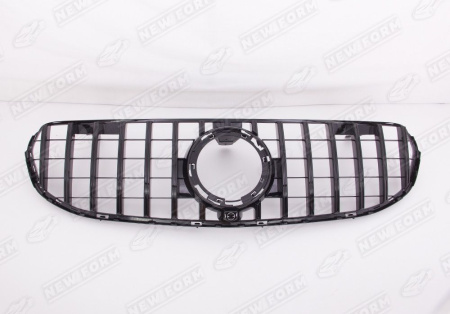 Mercedes-Benz GLC-Klasse X253 рестайлинг 2019 - 2023 Решетка радиатора AMG GT черная штатная комплектация