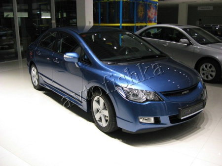 Honda Civic 4D 8 (06 – 12) пороги "MUGEN Style"