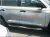 Toyota Land Cruiser 200, Lexus LX570 (08-) накладки на двери, молдинги белые с хромом, дизайн Lexus, комплект 4 шт.