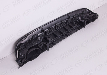 Mercedes-Benz C-Klasse W205 рестайлинг 2018 - 2021 Диффузор с насадками 6.3 AMG хром