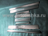 Volkswagen Golf 6 (08-) 5 дверн. накладки на внутренние пороги, к-кт 8шт.