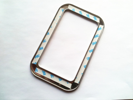 Mercedes W210, W140 декоративная накладка селектора выбора передач коробки автомат (АКПП), хромированная.