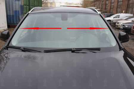 BMW X3 (10–14) Дефлектор лобового стекла