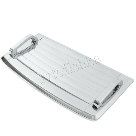 Hummer H3 (2003-) накладки на дефлектор капота и ручки дефлектора, хромированные пластиковые