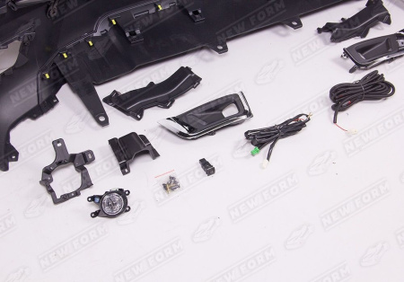 Toyota Land Cruiser LC 300 2021 - н.в. Комплект бамперов задний и передний