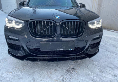 BMW X3 G01 2017 - 2021 Юбка переднего бампера M Sport