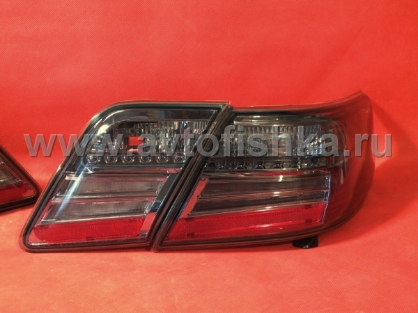 Toyota Camry V40 (2006-2011) фонари задние светодиодные тонированные, комплект 2 шт.