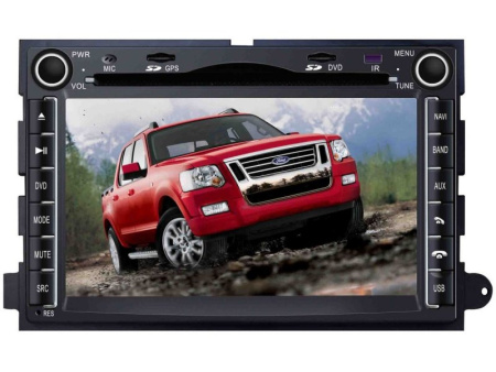 Автомагнитола с навигацией для Ford Fusion, Explorer (2006-2010), Expedition (2007-2011), Five Hundreds (2009-)