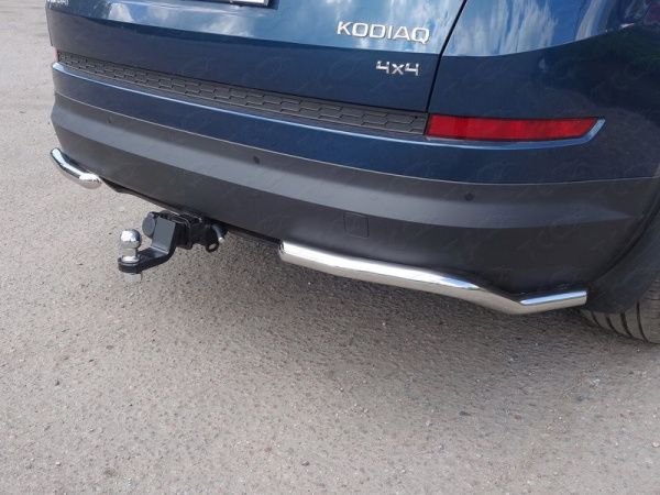 Skoda Kodiaq (16–) Защита задняя (уголки) 42,4 мм
