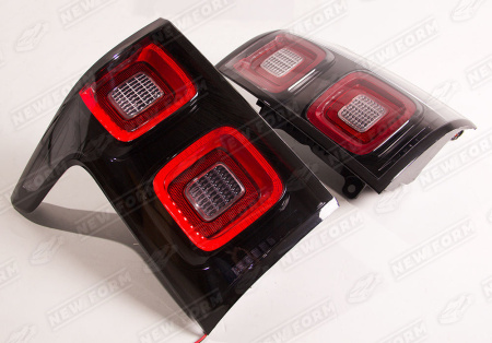 Land Rover Range Rover 4 поколение 2012 - 2017 Фонари задние рестайлинговые черные