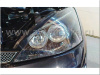 Ford Focus 1 (98-04) Europe+USA фары ксеноновые передние линзовые хромированные, со светящимися ободками, комплект 2 шт.