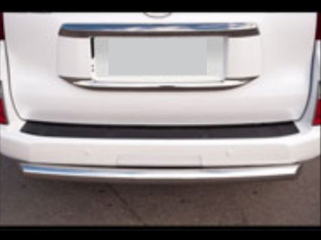 Lexus GX460 защита заднего бампера, труба 76 мм