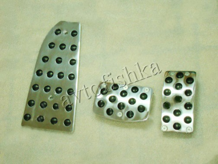 Mitsubishi Lancer 10 (07 – 16) накладки на педали AT (автомат)