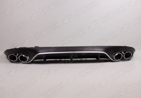 Mercedes-Benz E-Klasse C238 рестайлинг 2020 - н.в. Диффузор с насадками 5.3 AMG хром