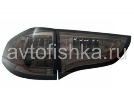 Mitsubishi Pajero Sport, Challenger (09-) задние фонари светодиодные тонированные, комплект 2 шт.