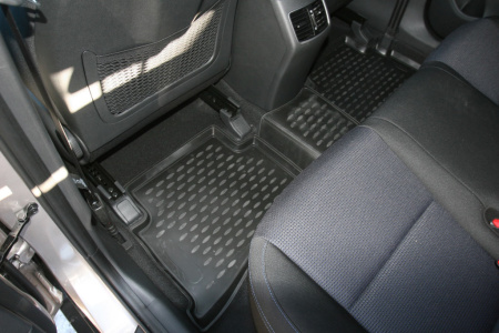 Коврики 3D в салон HYUNDAI Tucson, 2015->, 4 шт. (полиуретан)