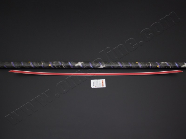 Volkswagen Tiguan (17–) Накладка на нижнюю кромку крышки багажника, нерж., 1 часть