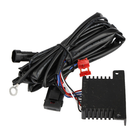 Toyota Tundra (07-) накладки со светодиодной подсветкой DRL на передний бампер, комплект 2 шт.