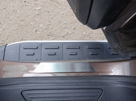 Volkswagen Touareg (10–) Накладки на пороги (шлифованные)