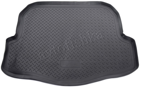 Коврик в багажник Nissan Teana 2003-2008 полиуретановый, черный, Norplast