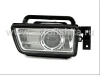 BMW E34 (88-95) фары противотуманные линзовые прозрачные хромированные, комплект 2шт.