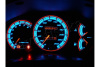 Toyota Celica VI (T20) 1994-1998 светодиодные шкалы (циферблаты) на панель приборов