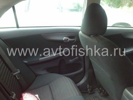 Toyota Corolla, Auris, Axio, Rumion, Ist (06-) ручки дверей хромированные внутренние, комплект 4 шт.