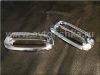 Toyota Land Cruiser 200 (08-) комплект хромированных накладок на передние фары, задние фонари, боковые зеркала и повторители поворотов.