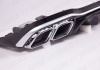 Mercedes-Benz E-Klasse W213 2016 - 2020 Диффузор с насадками 6.3 AMG хром