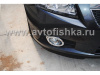 Chevrolet Cruze (08-) хромированные накладки на противотуманные фары, комплект 2 шт.