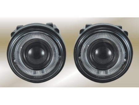 Dodge Neon (03-05) фары противотуманные линзовые, со светящимися ободками, комплект 2 шт.