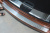 Nissan X-Trail (14–) Накладка на задний бампер, нерж.