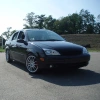 Ford Focus 2 (05-07) передние фары штатные хромированные