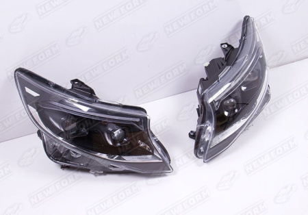 Mercedes-Benz V-Klasse 2 поколение 2014 - 2019 Фары дизайн 2023 года