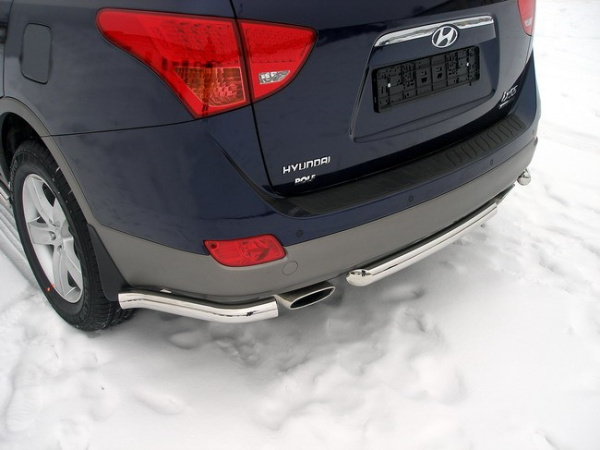 Hyundai ix55 (09–) Защита задняя (уголки) 60,3 мм