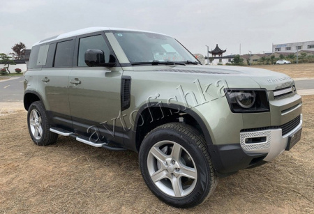 Land Rover Defender (20-) штатные пороги (подножки) боковые