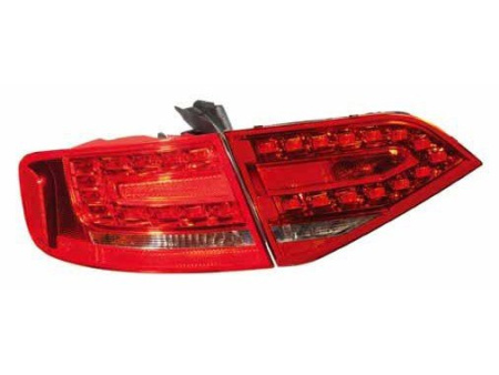 Audi A4 (2007-) седан, фонари задние светодиодные красные, комплект внешн. + внутр.