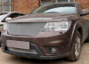 Fiat Freemont (13–15) Защита радиатора Premium, хром, верх (устанавливается вместо штатной)
