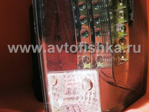 Chevrolet Tahoe, Suburban, GMC Yukon, Denali (07-) фонари задние светодиодные тонированные в стиле Escalade, комплект 2 шт.