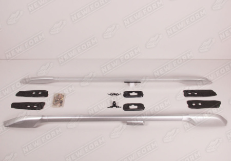 Toyota Land Cruiser Prado LC 150 (2 рестайлинг) 2017 - н.в. Рейлинги на крышу серебро