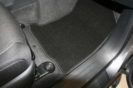 Коврики в салон TOYOTA Hilux 2015->, пик., 5 шт. (текстиль)