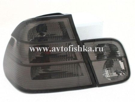 BMW 3 E46 (98-01) 4 дв. седан фонари задние тонированные, комплект лев.+прав.